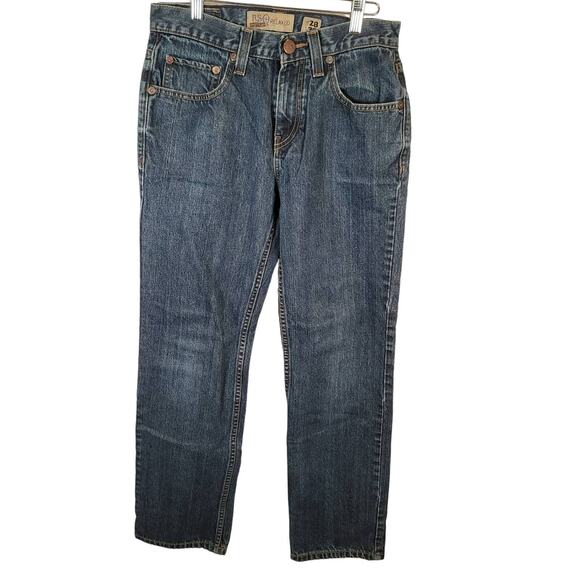 RSQ Amsterdam Relaxed Fit Men's Medium Wash Blue Jeans Size 28x32 EUC - Picture 1 of 4